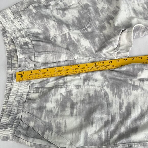 Athleta Womens Farallon Camo Print Jogger Pants Stretch Drawstring Waist Gray 18 - Picture 12 of 15